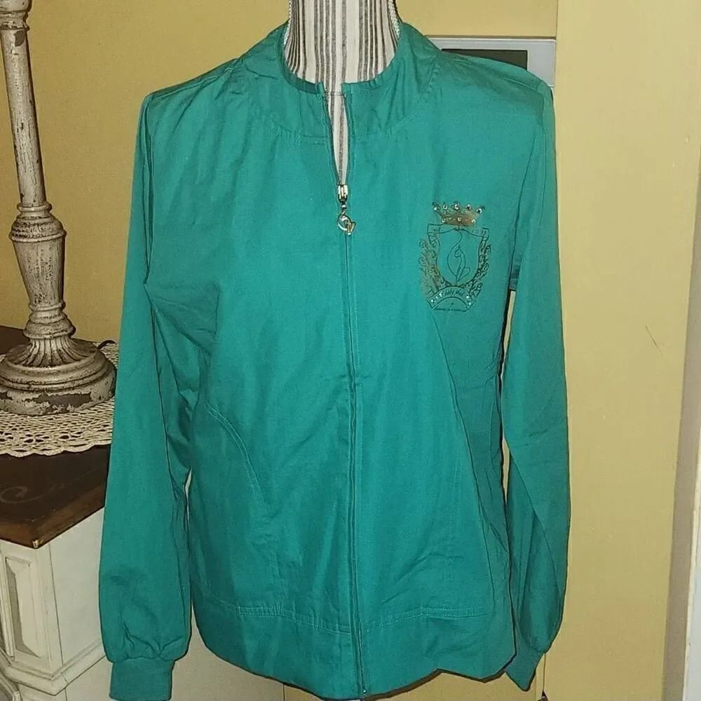 Baby Phat green lightweight jacket women's size S